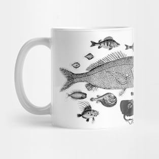 Fish Pattern Mug